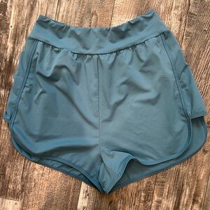 SHEIN Teal Athletic Shorts